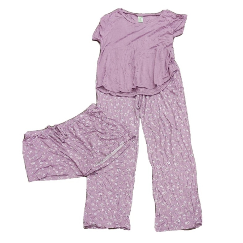 NEW Women's Purple HONEYDEW Sleep 3-Piece Set Size XXL